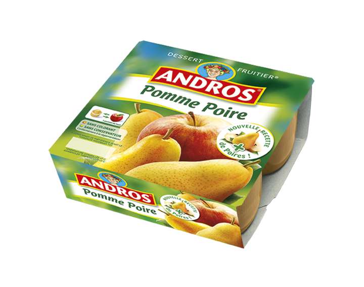 Dessert Fruitier Andros  - Pomme Poire