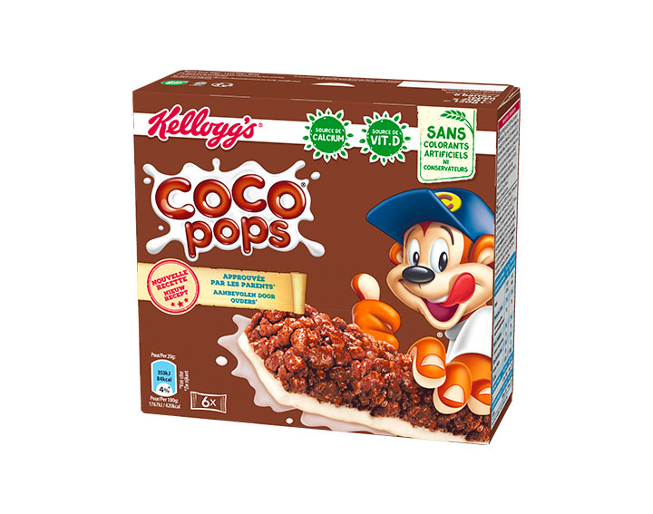 Coco Pops Goût Chocolat 6x20g