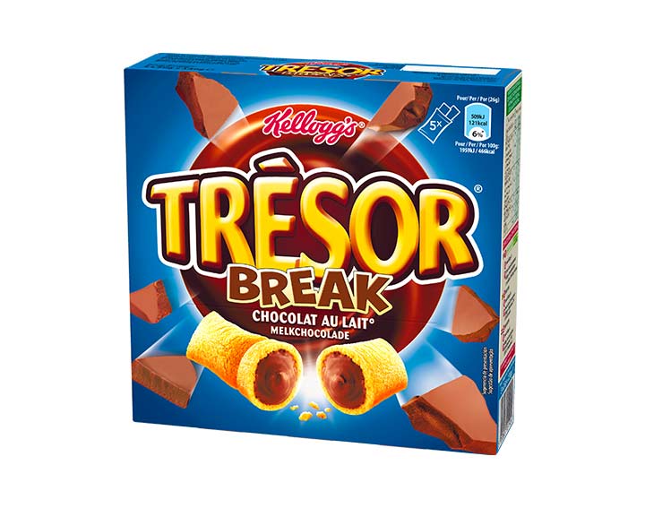 Trésor Break Chocolat au Lait 5x26g