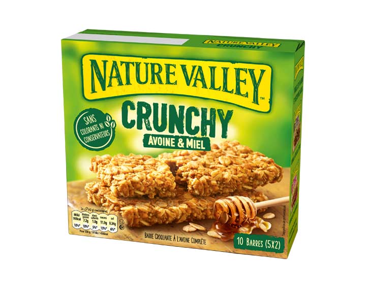 Crunchy Avoine & Miel 5 x 42g