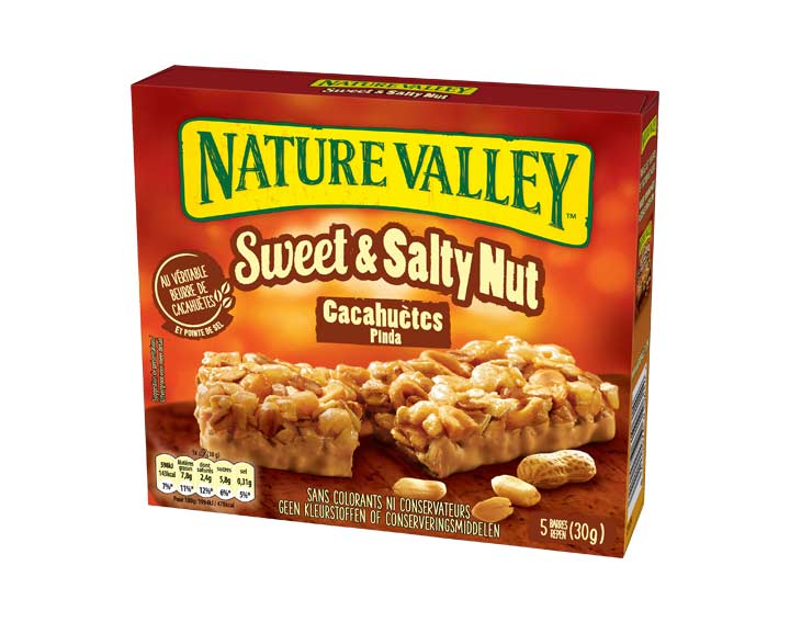 Sweet & Salty Nut Cacahuètes 5 x 30g