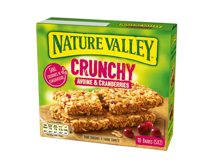 Crunchy Avoine & Cranberries 5 x 42g