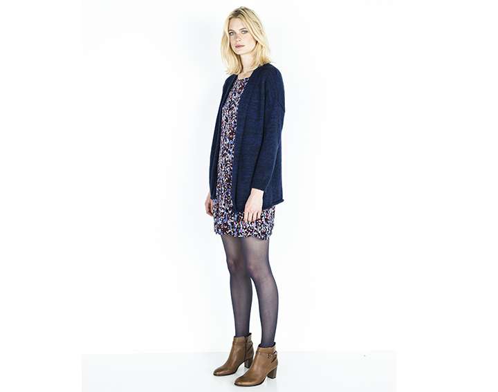 Cardicool femme maille douce manches kimono, EBLANGE- 115€