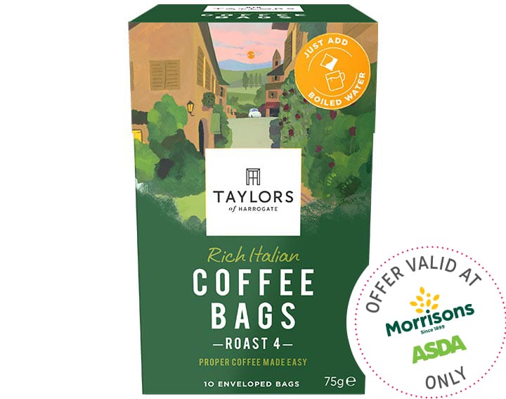 Rich Italian Coffee Bags 10 pack