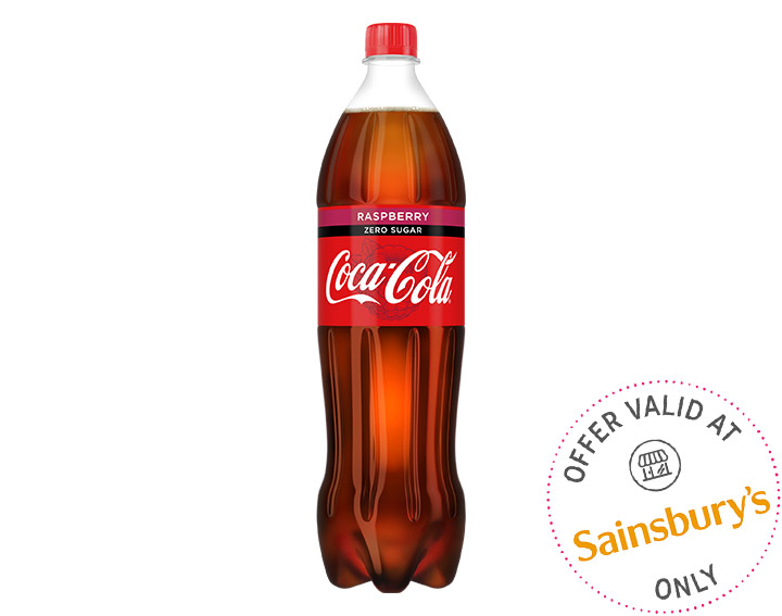 Coca-Cola Zero Raspberry 1.25L