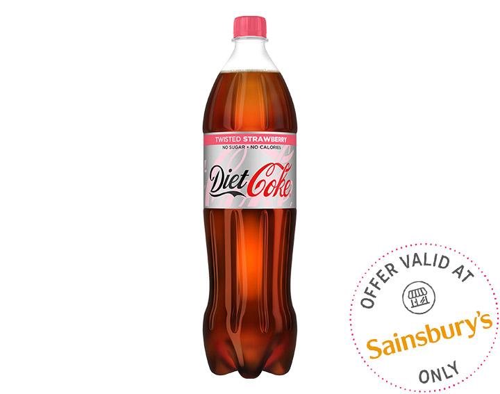 Diet Coke Strawberry 1.25L