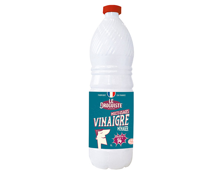 Vinaigre ménager surpuissant concentré à 14°