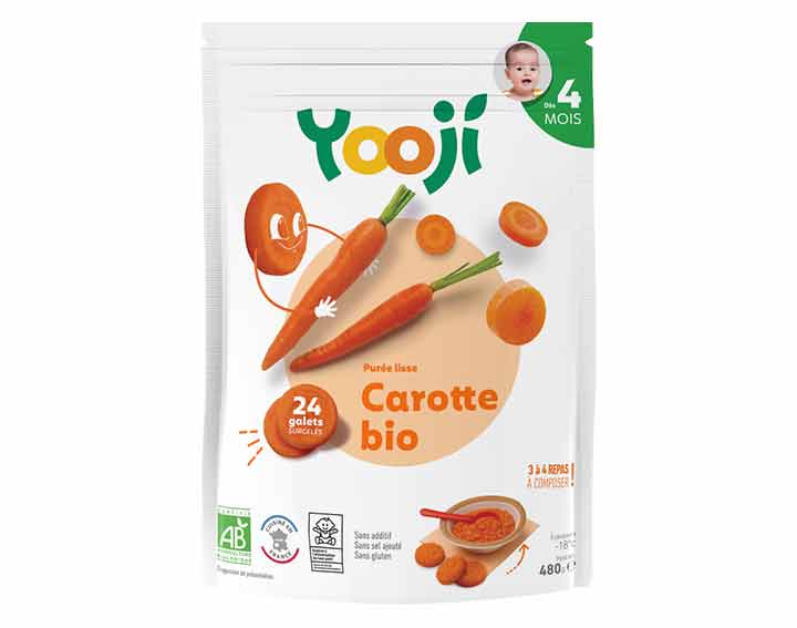 Carotte bio - 24 galets x 20g