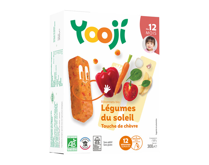 Légumes du soleil bio, touche de chèvre