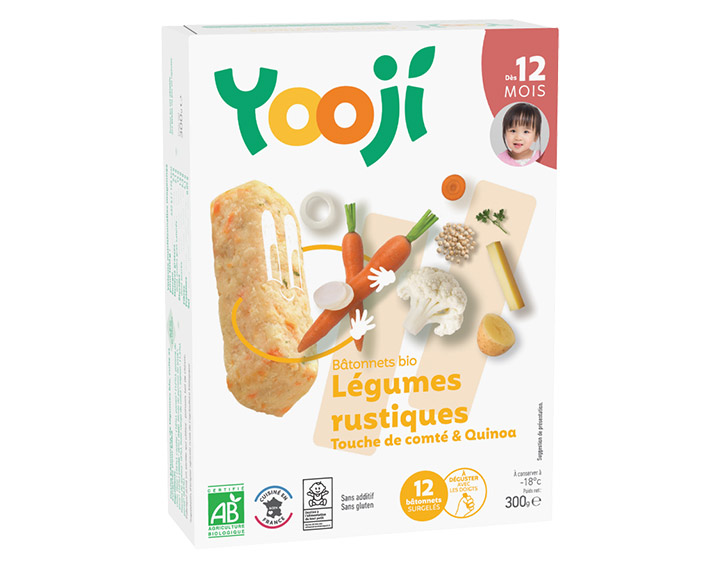 Légumes rustiques bio, touche de comté & quinoa 