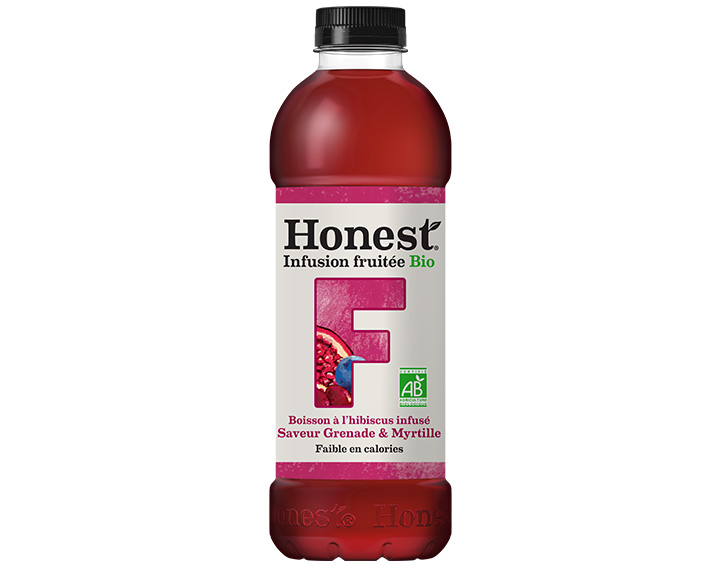 infusion Fruitée bio saveur Grenade & Myrtille 900ml