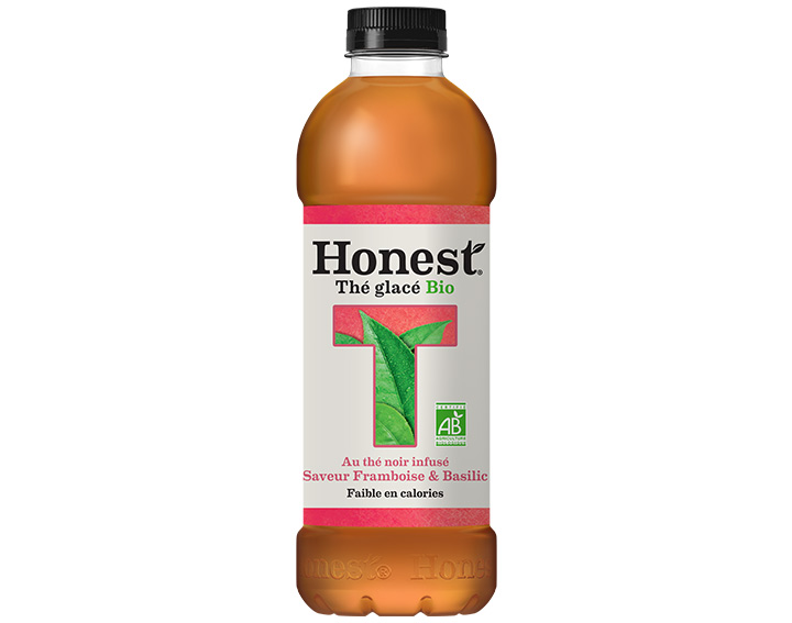 Thé glacé bio saveur Framboise & Basilic 900ml