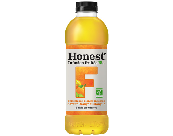 infusion Fruitée bio saveur Orange & Mangue 900ml