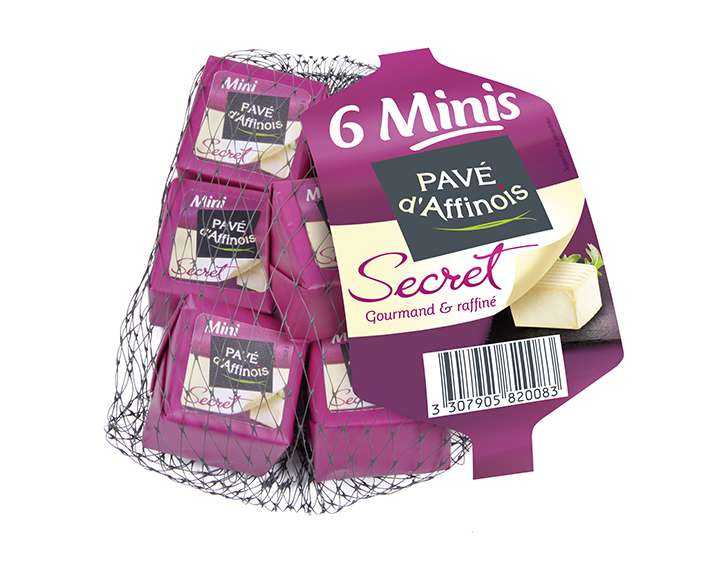 6 Minis Pavé d’Affinois Secret 150g