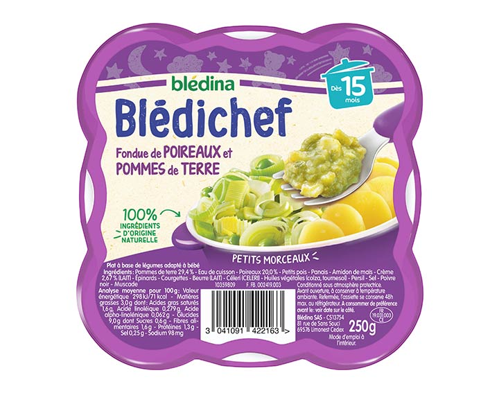 Fondue de poireaux et pommes de terre