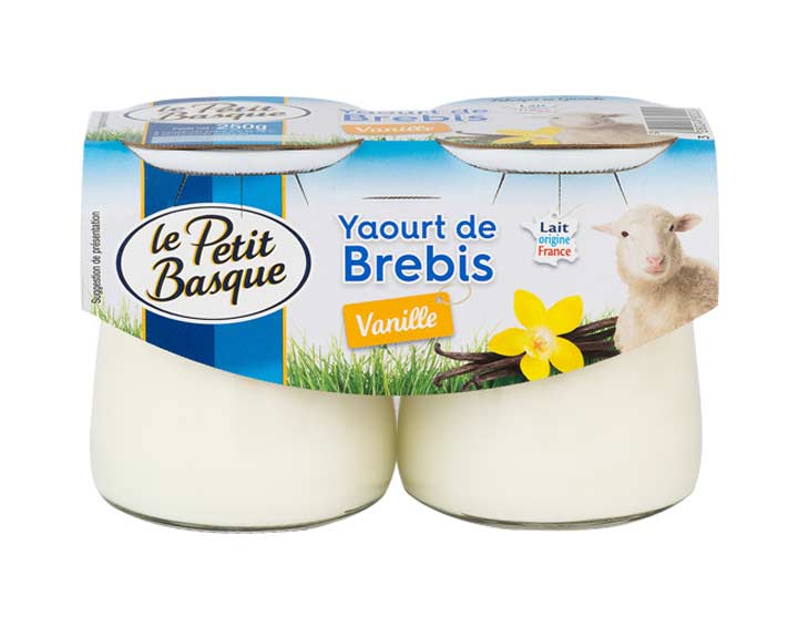 Yaourt de brebis vanille 2x125g