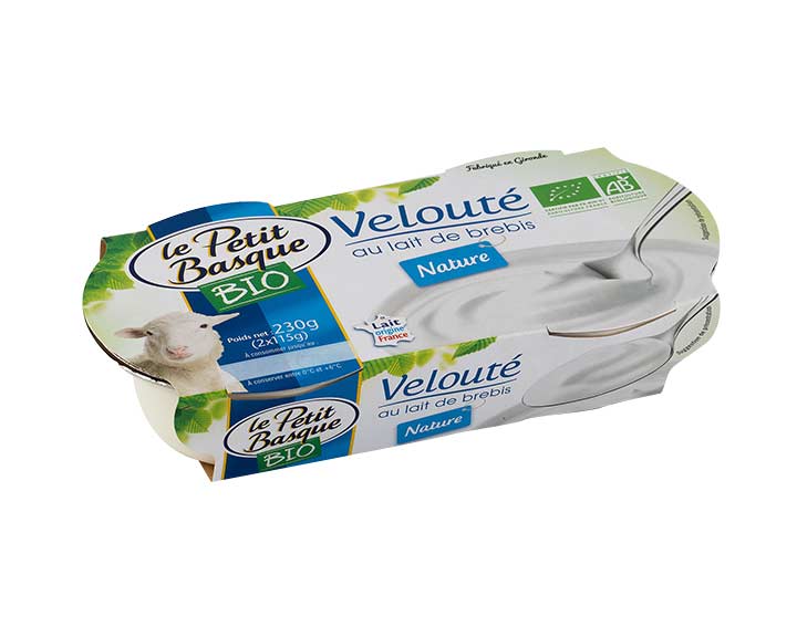 Velouté de brebis Bio nature 2x115g