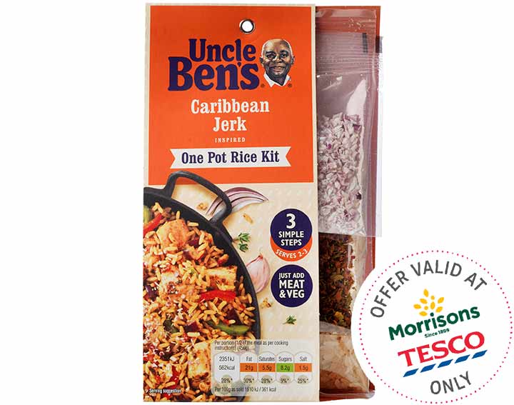 One Pot Rice Kit Caribbean Jerk 157g