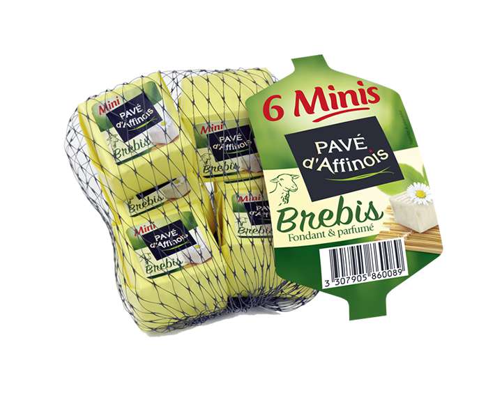 6 Minis Pavé d’Affinois Brebis 150g