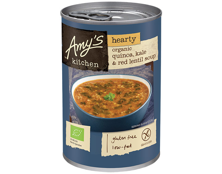 Organic Hearty Quinoa, Kale & Red Lentil 408g