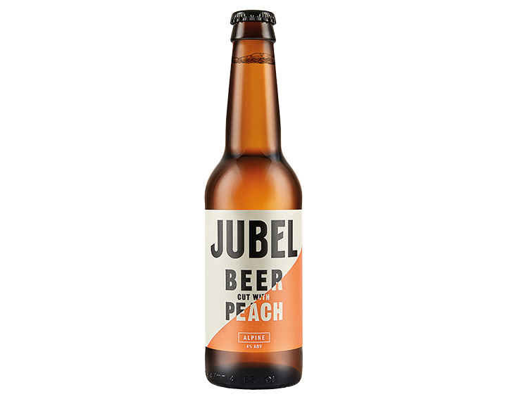 Alpine: Beer cut with Peach 330ml