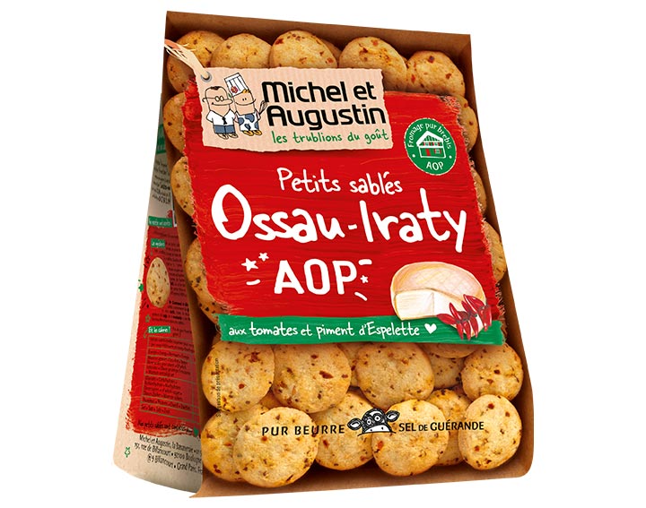 Sablés apéritif Ossau Iraty AOP 100g