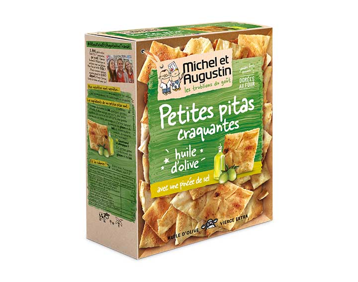 Petites pitas huile d'olive 90g