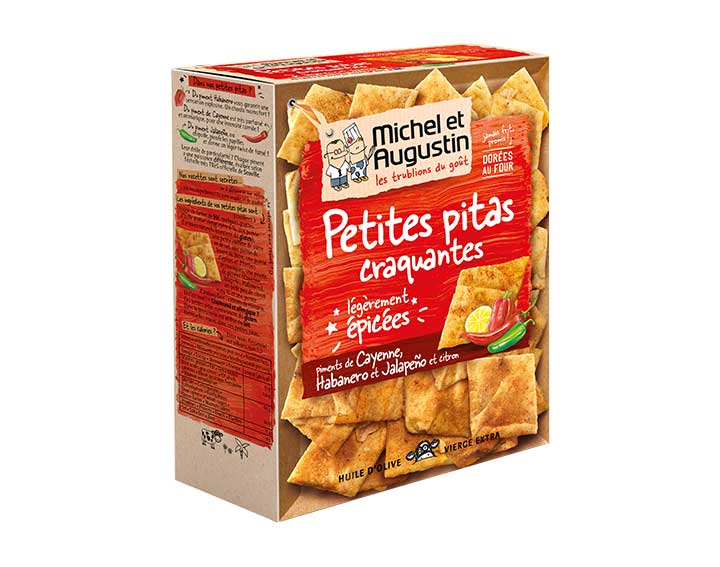 Petites pitas aux piments 90g