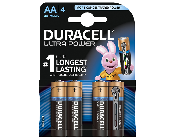 Duracell Ultra Power AA x4