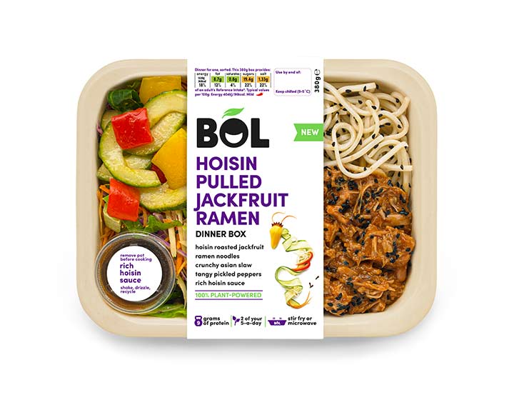 Hoisin Pulled Jackfruit Ramen 380g