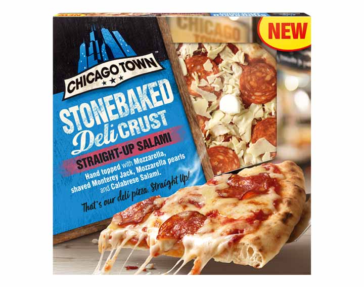 Deli Crust Straight Up Salami 436g