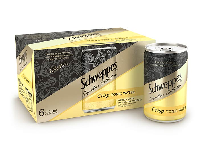 Crisp Tonic Water 6x150ml