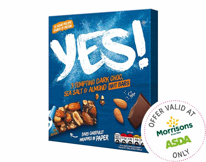 Dark Chocolate, Almond and Sea Salt 3x35g