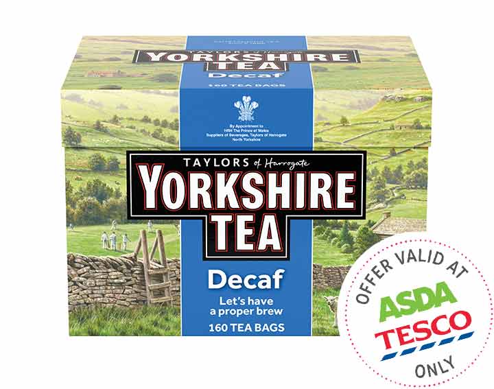 Yorskshire Tea Decaf 160s