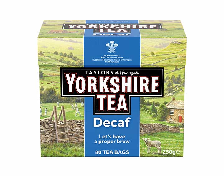 Yorskshire Tea Decaf 80 tea bags