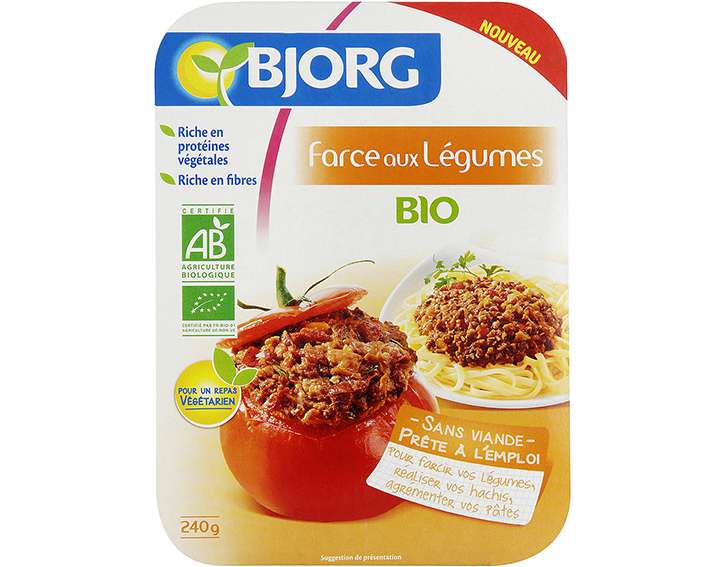 Bjorg Farce aux Légumes 240g