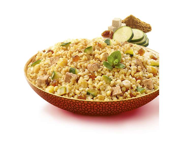 Plat cuisiné en sachet Boulghour à l'Orientale