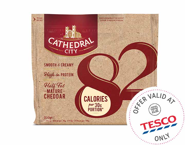 Half Fat Mature Cheddar Cheese 200g