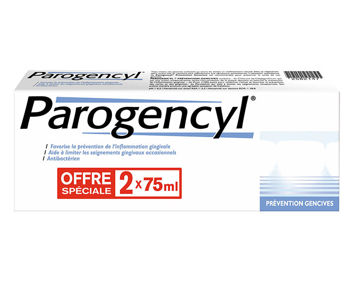 Parogencyl Prévention Gencives 2x75 ML