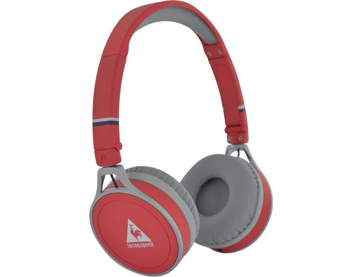 Casque filaire Le Coq Sportif coloris rouge