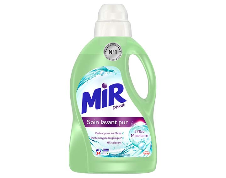 Délicat pour les fibres. Délicat pour la peau.