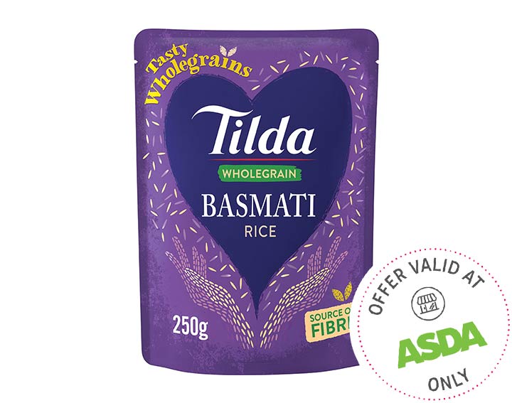 Microwave Wholegrain Basmati Rice 250g
