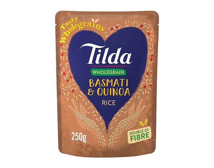 Microwave Wholegrain Basmati Rice & Quinoa 250g