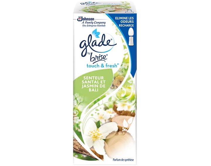 Recharge Touch&Fresh® Fraîcheur Santal et Jasmin de Bali