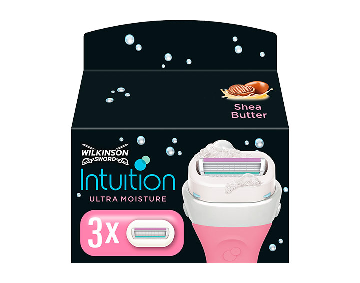 Intuition Ultra Moisture Refill Blades x3
