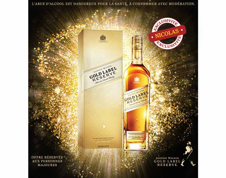 Johnnie Walker Gold Label Reserve
70cl 40°