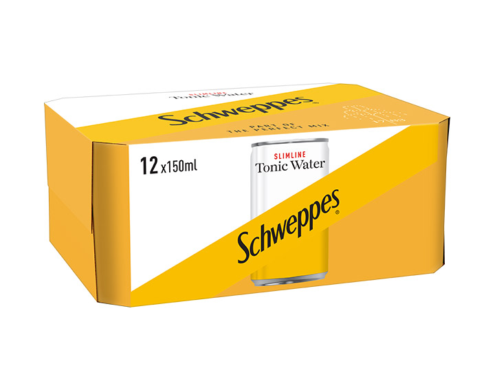 Slimline Tonic Water 12x150ml