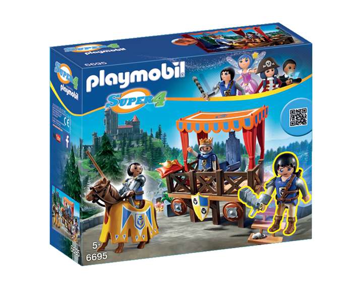 Tribune royale avec Alex