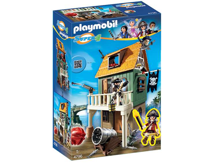 Fort des pirates camouflé avec Ruby