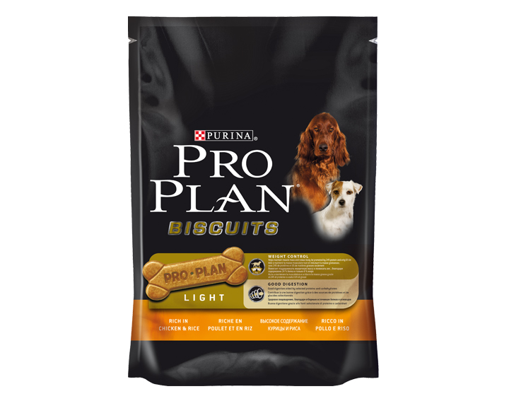 PURINA® PRO PLAN® Biscuits Light riche en poulet et en riz